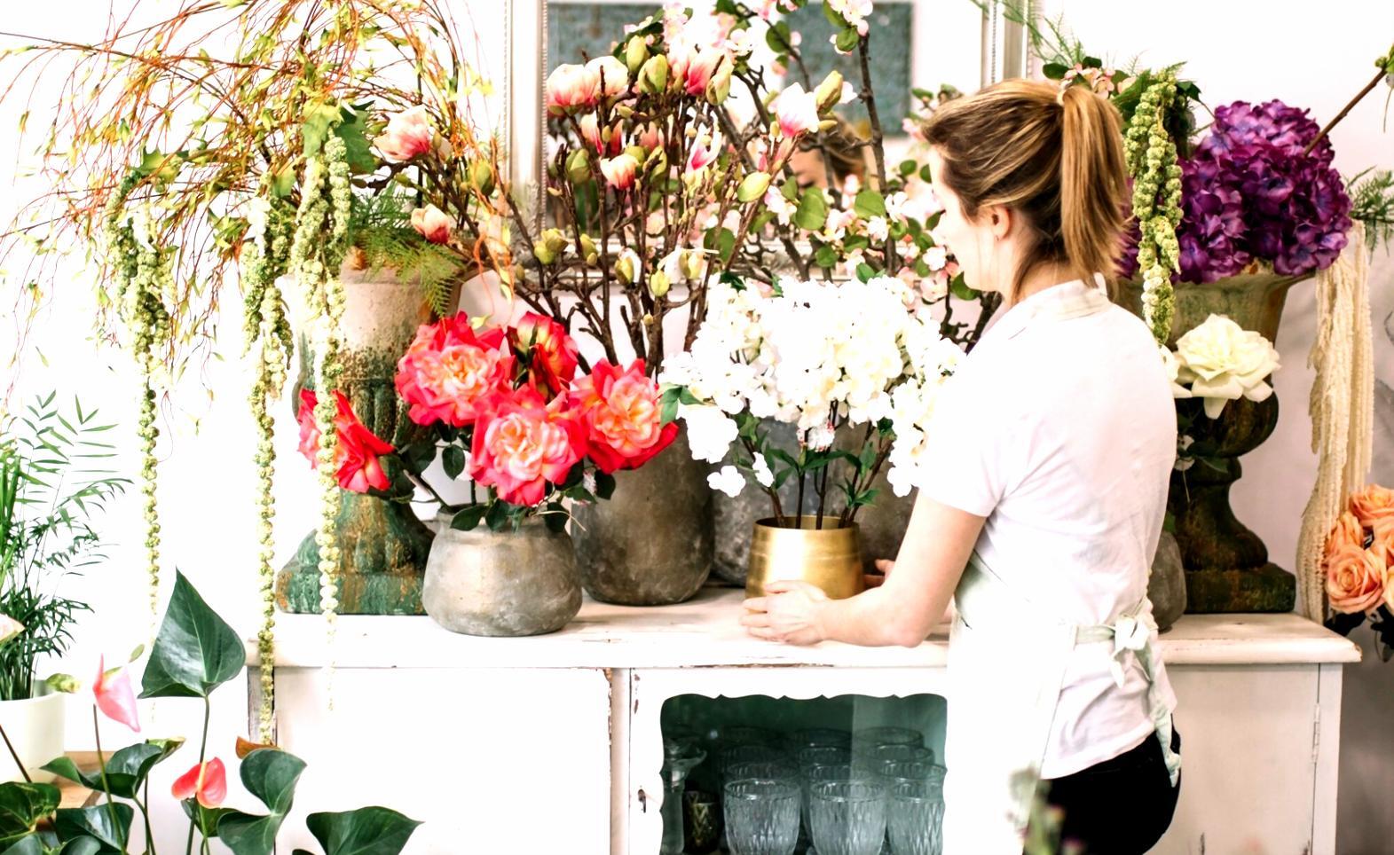 Практическое занятие по флористике в студии